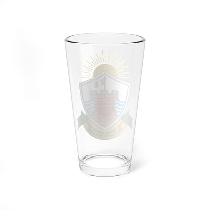 Escudo Callao (Peru) (Coat of Arms) Pint Glass 16oz - Go Mug Yourself