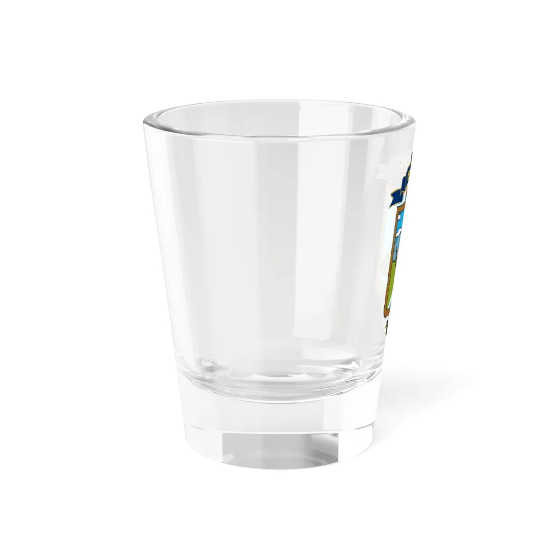 Escudo Cantón de Bagaces Guanacaste Costa Rica (Costa Rica) (Coat of Arms) Shot Glass 1.5oz - Go Mug Yourself