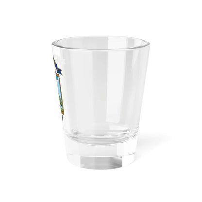 Escudo Cantón de Bagaces Guanacaste Costa Rica (Costa Rica) (Coat of Arms) Shot Glass 1.5oz - Go Mug Yourself