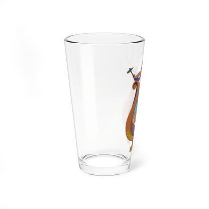 Escudo Cantón San Ramón Alajuela Costa Rica (Costa Rica) (Coat of Arms) Pint Glass 16oz - Go Mug Yourself