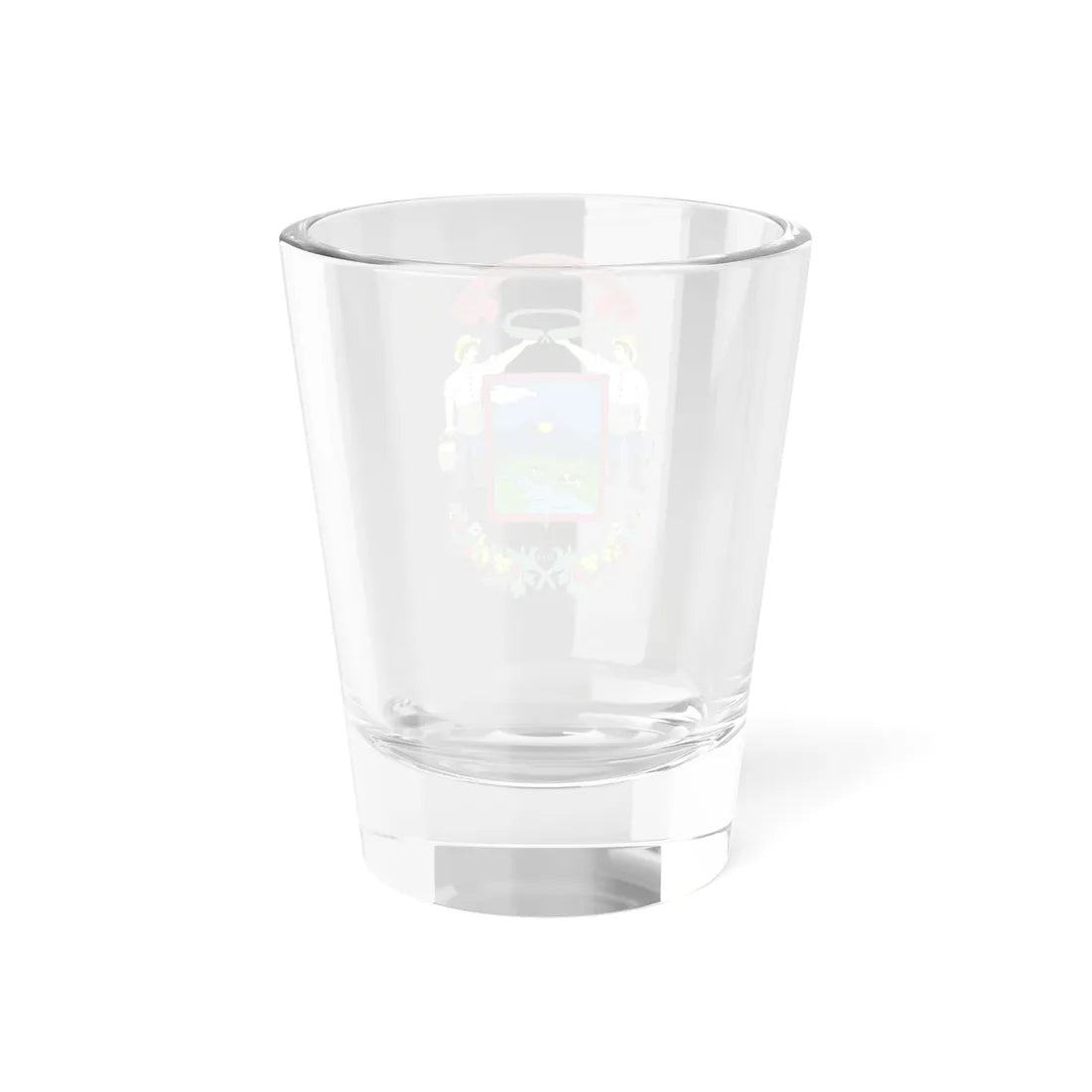 Escudo Cantón Vázquez de Coronado Costa Rica (Costa Rica) (Coat of Arms) Shot Glass 1.5oz - Go Mug Yourself