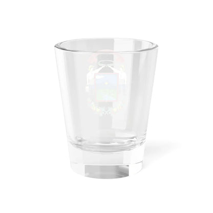 Escudo Cantón Vázquez de Coronado Costa Rica (Costa Rica) (Coat of Arms) Shot Glass 1.5oz - Go Mug Yourself