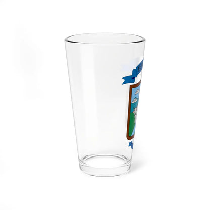 Escudo cantonal bagaces (Costa Rica) (Coat of Arms) Pint Glass 16oz - Go Mug Yourself