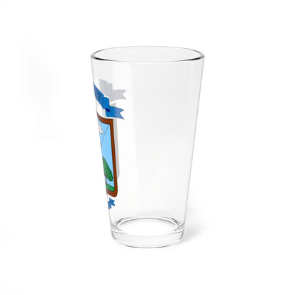 Escudo cantonal bagaces (Costa Rica) (Coat of Arms) Pint Glass 16oz - Go Mug Yourself