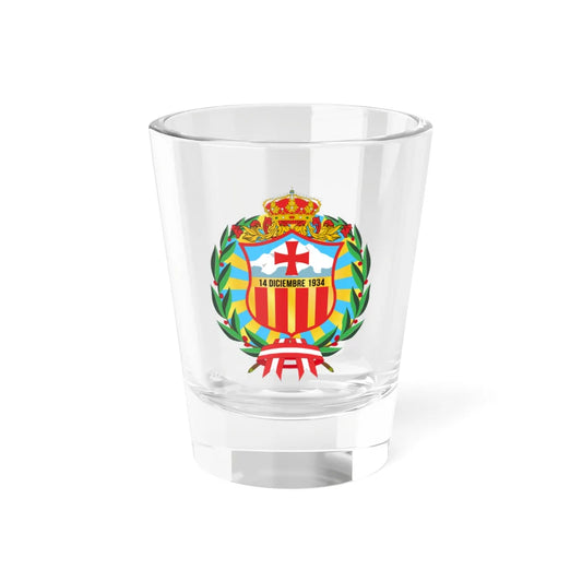 Escudo Carhuaz (Peru) (Coat of Arms) Shot Glass 1.5oz 1.5oz - Go Mug Yourself