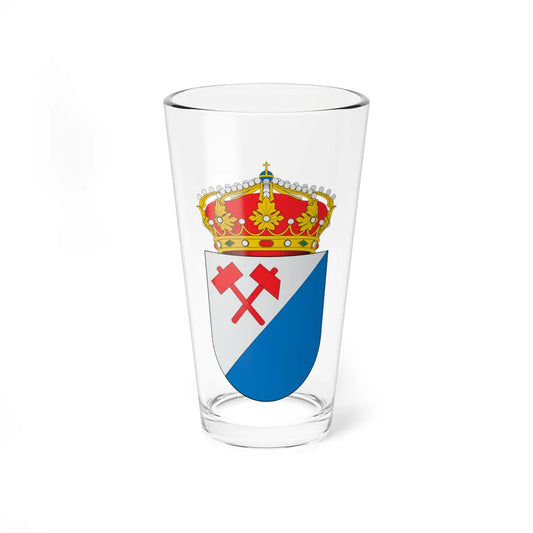 Escudo Carucedo (Spain) (Coat of Arms) Pint Glass 16oz 16oz - Go Mug Yourself