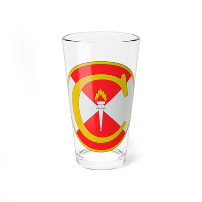 Escudo Centro de Educacion Militar-Colombia (Colombia) (Coat of Arms) Pint Glass 16oz 16oz - Go Mug Yourself