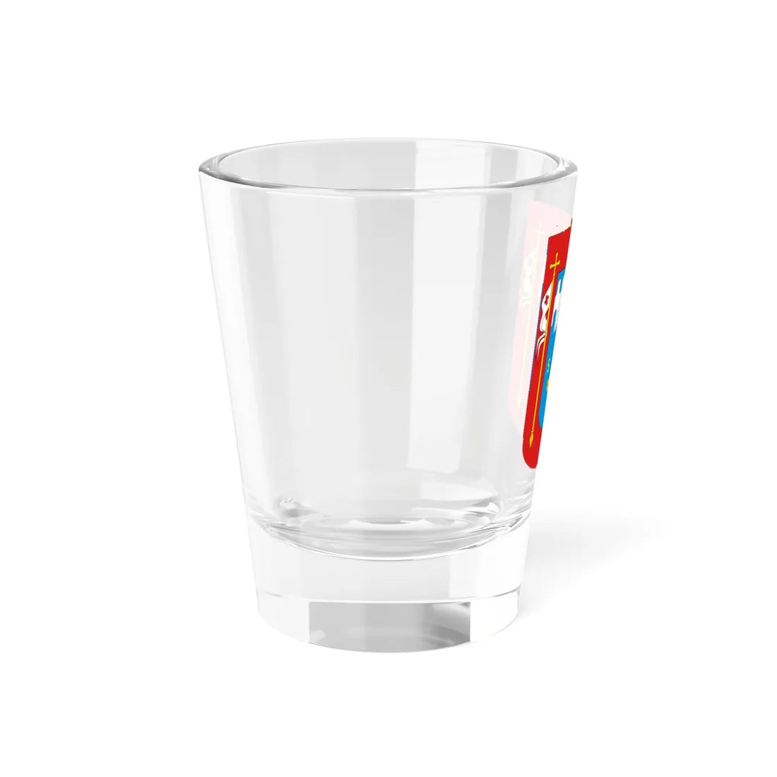 Escudo ciudad de Piura (Peru) (Coat of Arms) Shot Glass 1.5oz - Go Mug Yourself