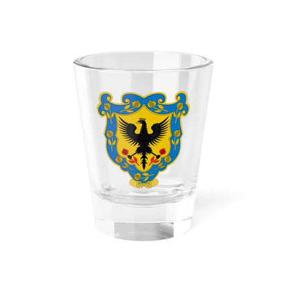 Escudo Colonial de Bogotá (Colombia) (Coat of Arms) Shot Glass 1.5oz 1.5oz - Go Mug Yourself