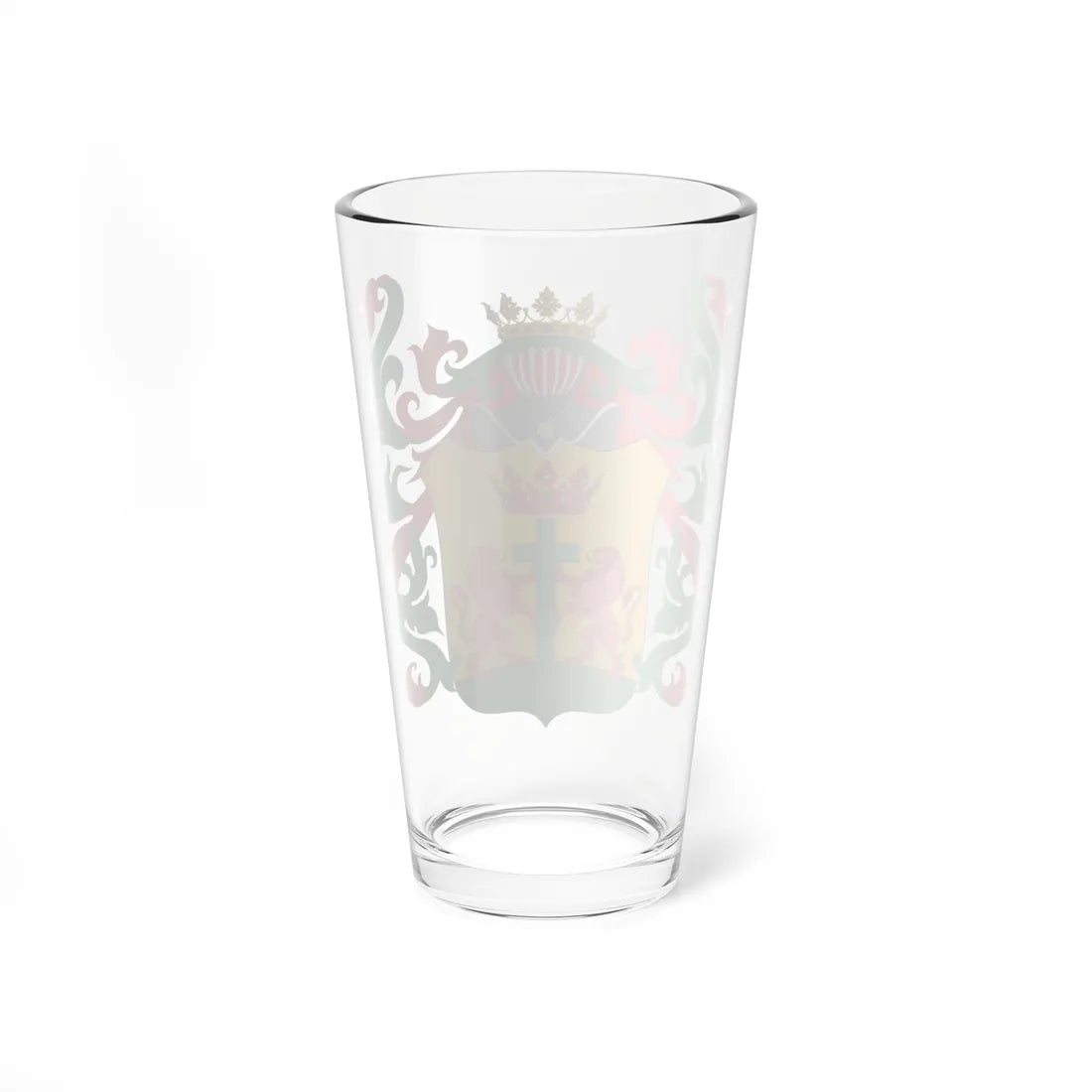 Escudo colonial de Cartagena de Indias (Colombia) (Coat of Arms) Pint Glass 16oz - Go Mug Yourself