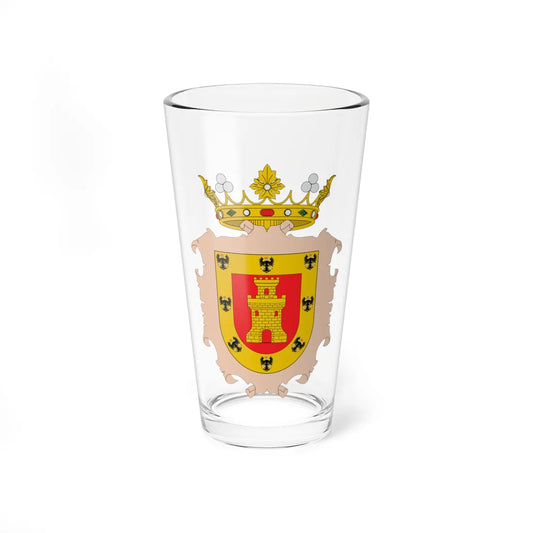 Escudo Colonial de Cuzco (Peru) (Coat of Arms) Pint Glass 16oz 16oz - Go Mug Yourself
