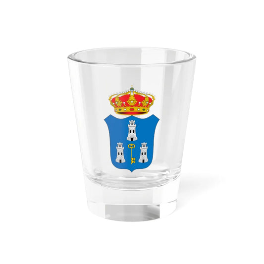 Escudo Colonial de La Habana (Cuba) (Coat of Arms) Shot Glass 1.5oz 1.5oz - Go Mug Yourself