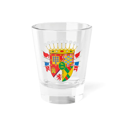 Escudo Condado de Santiago (Costa Rica) (Coat of Arms) Shot Glass 1.5oz 1.5oz - Go Mug Yourself