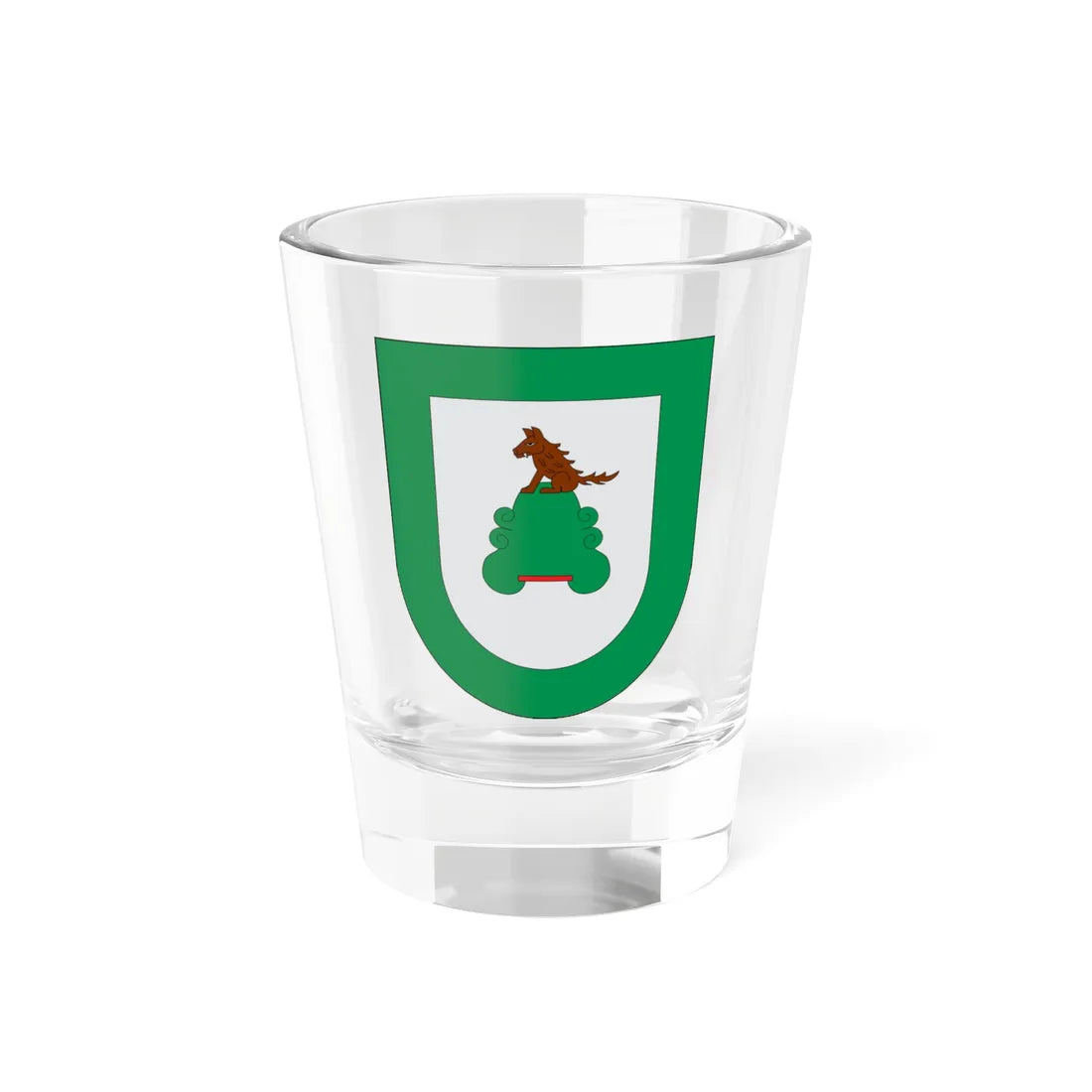 Escudo Coyotepec (Mexico) (Coat of Arms) Shot Glass 1.5oz 1.5oz - Go Mug Yourself
