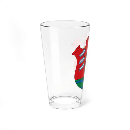 Escudo Córdoba-Argentina-color (Argentina) (Coat of Arms) Pint Glass 16oz - Go Mug Yourself