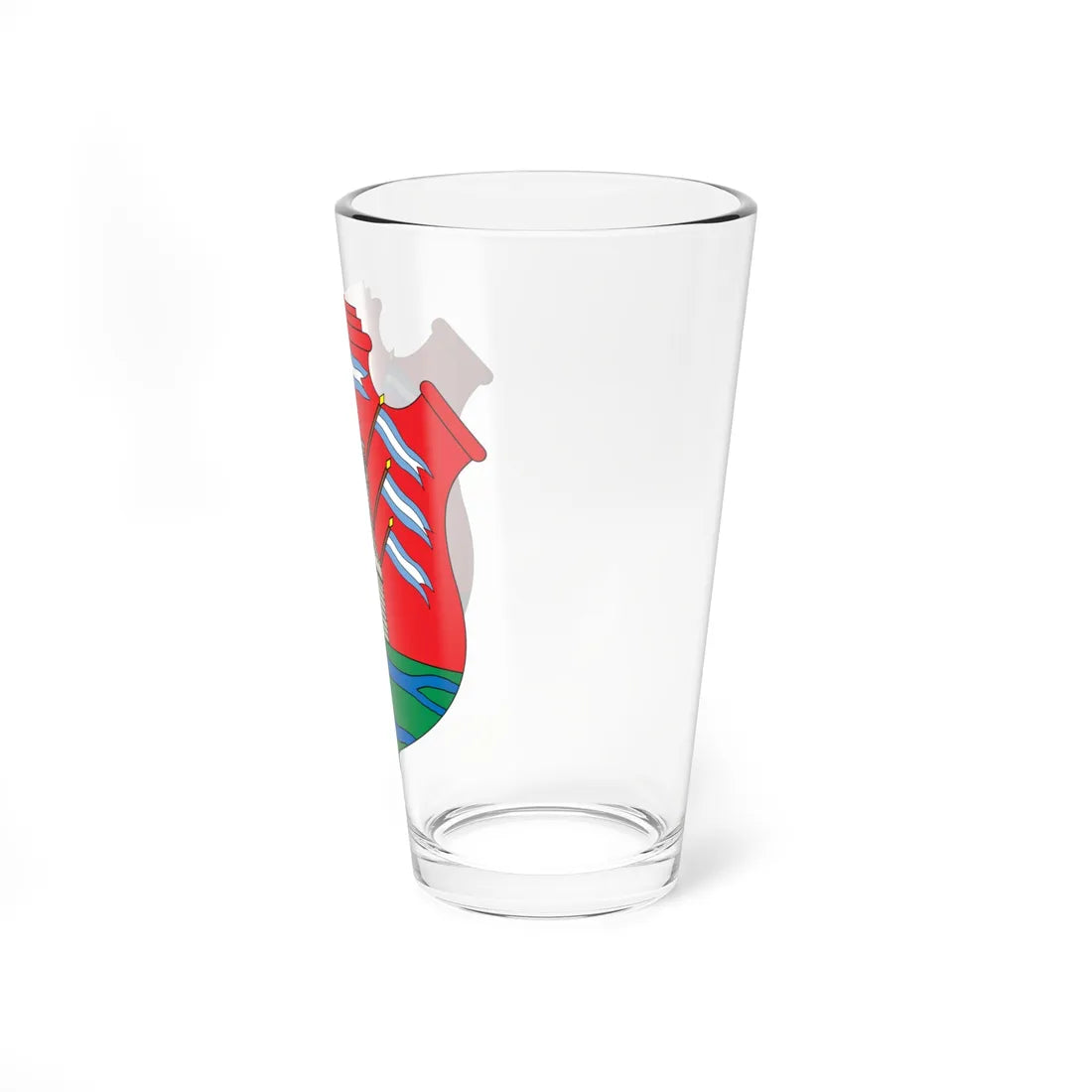 Escudo Córdoba-Argentina-color (Argentina) (Coat of Arms) Pint Glass 16oz - Go Mug Yourself