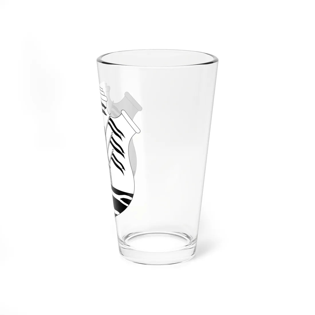 Escudo Córdoba-Argentina-negro (Argentina) (Coat of Arms) Pint Glass 16oz - Go Mug Yourself