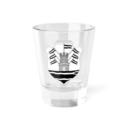 Escudo Córdoba-Argentina-negro (Argentina) (Coat of Arms) Shot Glass 1.5oz 1.5oz - Go Mug Yourself