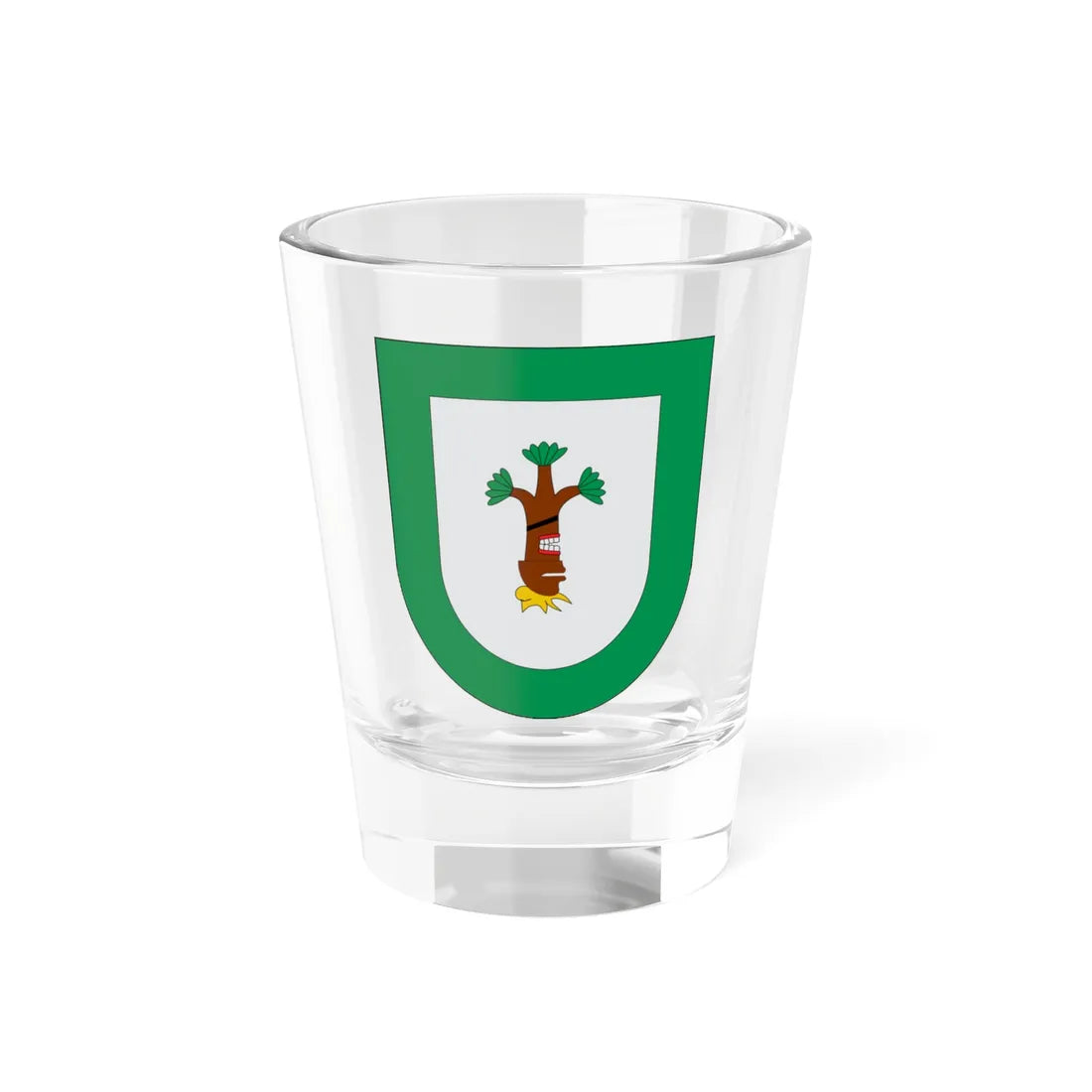 Escudo Cuautempan (Mexico) (Coat of Arms) Shot Glass 1.5oz 1.5oz - Go Mug Yourself