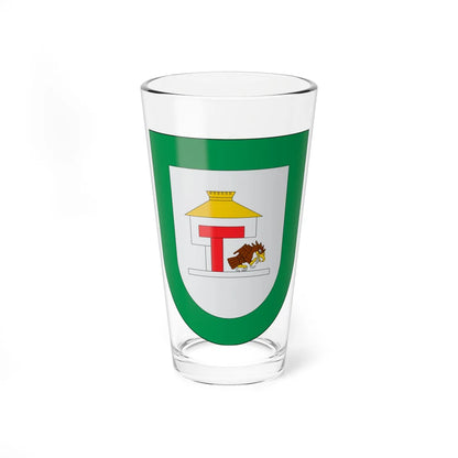 Escudo Cuautinchán (Mexico) (Coat of Arms) Pint Glass 16oz 16oz - Go Mug Yourself