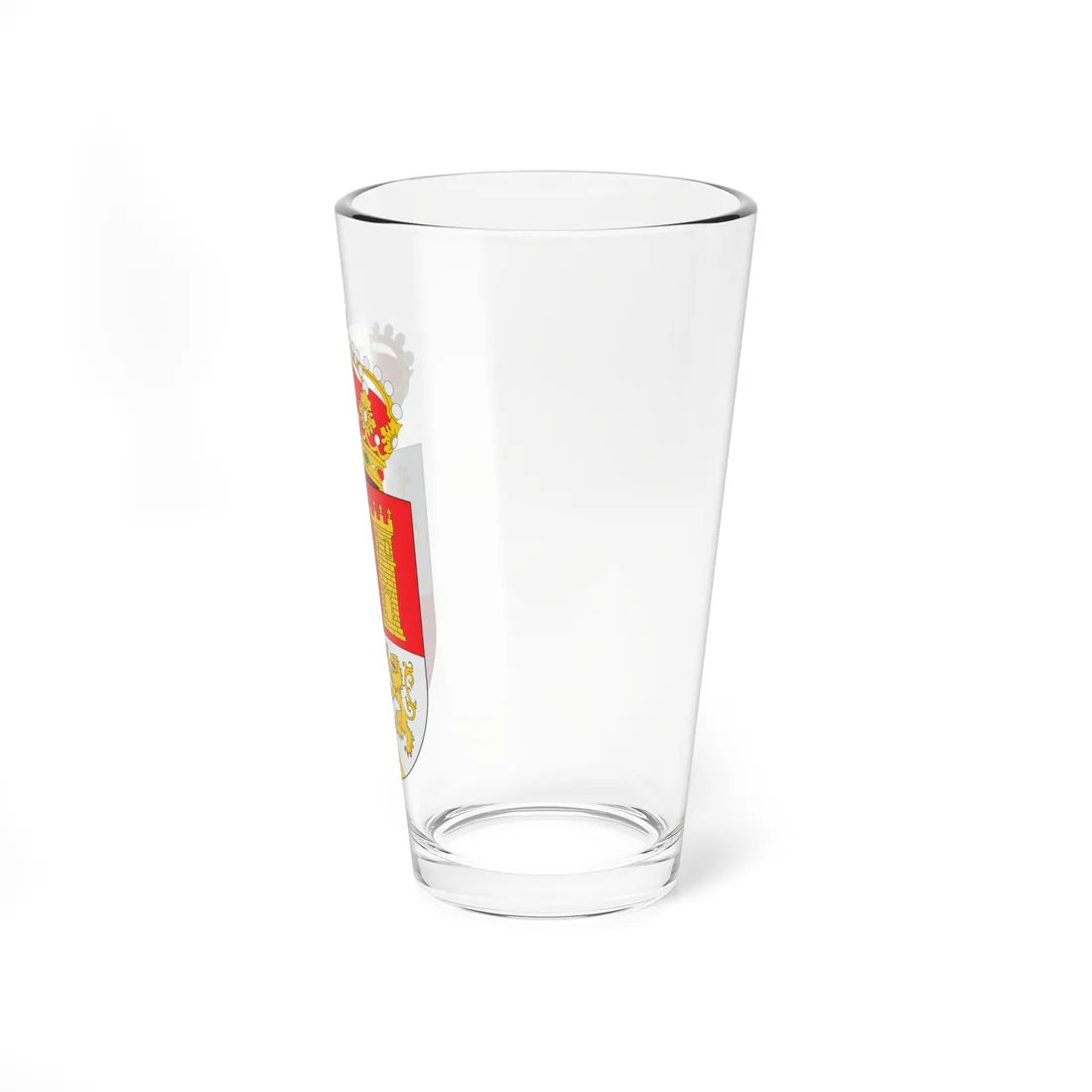 Escudo Cuautlancingo (Costa Rica) (Coat of Arms) Pint Glass 16oz - Go Mug Yourself