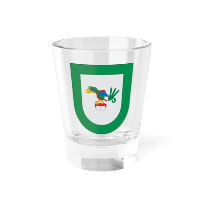 Escudo Cuetzalan del Progreso (Mexico) (Coat of Arms) Shot Glass 1.5oz 1.5oz - Go Mug Yourself