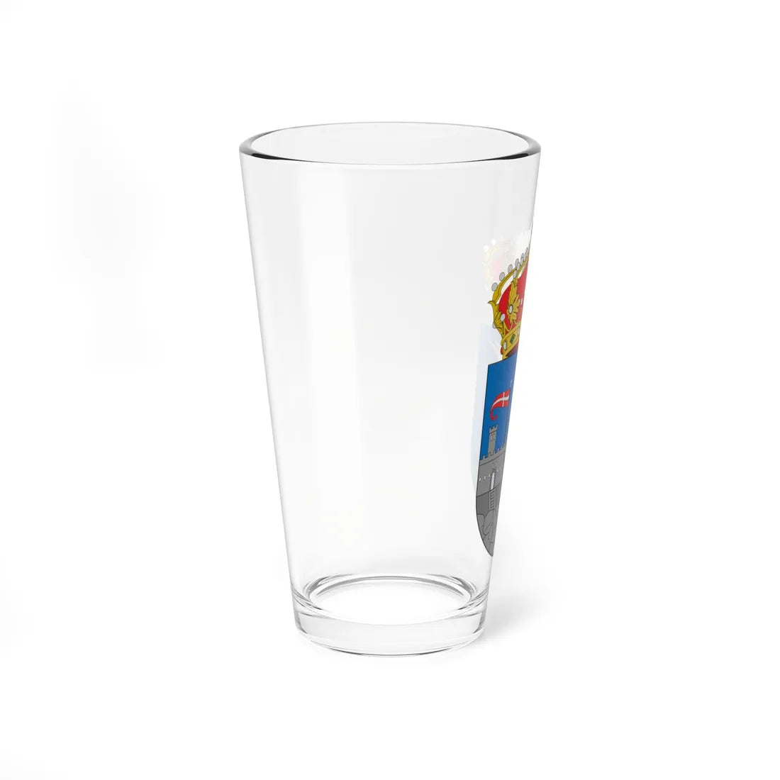 Escudo de A Guarda (Spain) (Coat of Arms) Pint Glass 16oz - Go Mug Yourself