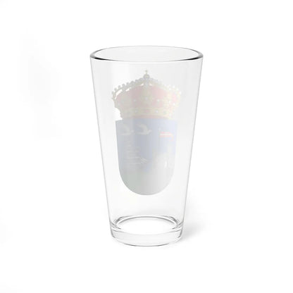 Escudo de A Guarda (Spain) (Coat of Arms) Pint Glass 16oz - Go Mug Yourself