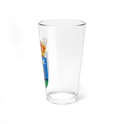 Escudo de A Guarda (Spain) (Coat of Arms) Pint Glass 16oz - Go Mug Yourself