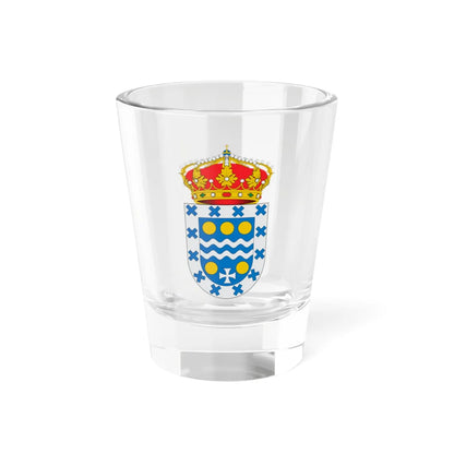 Escudo de A Merca (Spain) (Coat of Arms) Shot Glass 1.5oz 1.5oz - Go Mug Yourself
