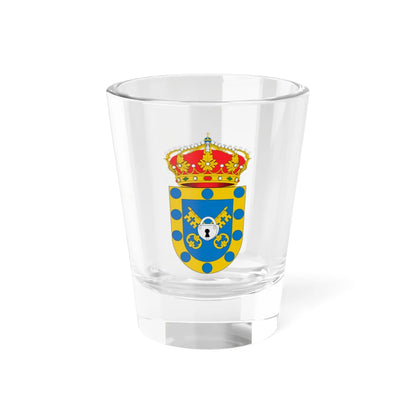 Escudo de A Mezquita (Spain) (Coat of Arms) Shot Glass 1.5oz 1.5oz - Go Mug Yourself