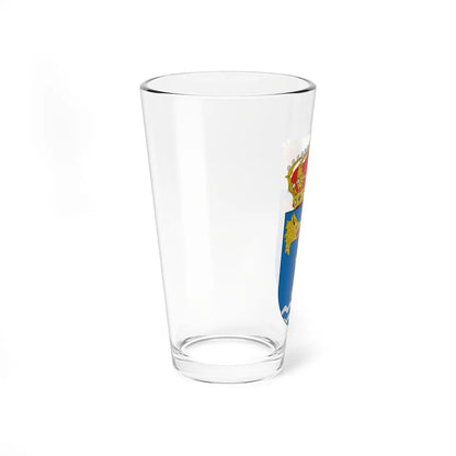 Escudo de A Porqueira (Spain) (Coat of Arms) Pint Glass 16oz - Go Mug Yourself