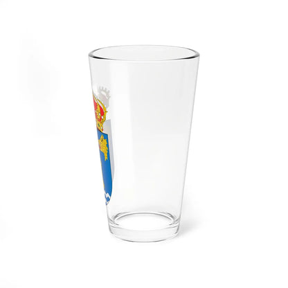 Escudo de A Porqueira (Spain) (Coat of Arms) Pint Glass 16oz - Go Mug Yourself
