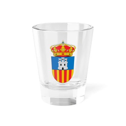Escudo de Ababuj (Spain) (Coat of Arms) Shot Glass 1.5oz 1.5oz - Go Mug Yourself