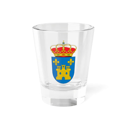 Escudo de Abadín Lugo (Spain) (Coat of Arms) Shot Glass 1.5oz 1.5oz - Go Mug Yourself