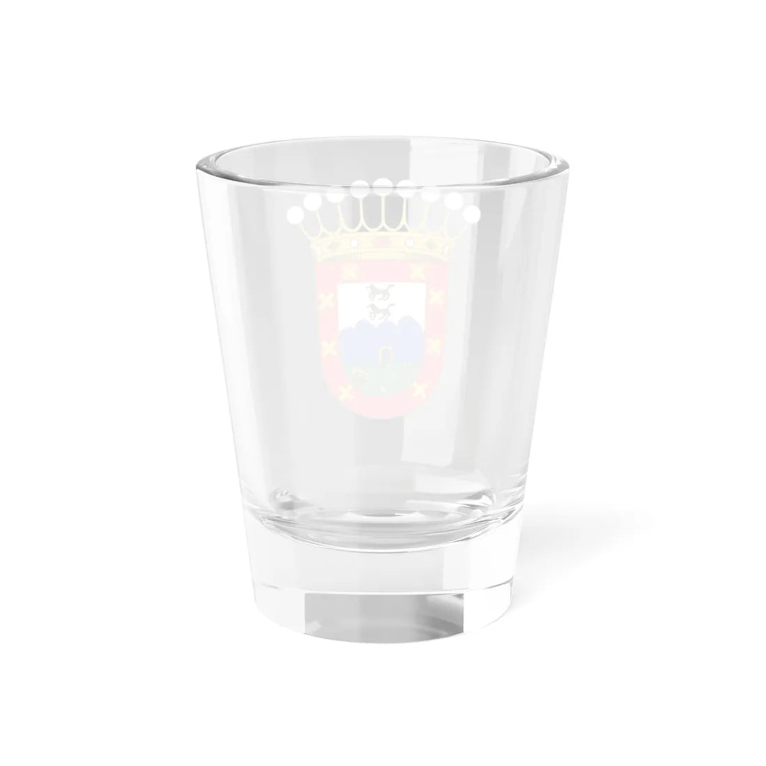Escudo de Abanto Vizcaya (Spain) (Coat of Arms) Shot Glass 1.5oz - Go Mug Yourself