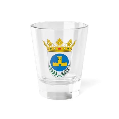Escudo de Abejuela (Spain) (Coat of Arms) Shot Glass 1.5oz 1.5oz - Go Mug Yourself