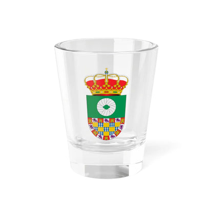 Escudo de Abengibre Albacete (Spain) (Coat of Arms) Shot Glass 1.5oz 1.5oz - Go Mug Yourself