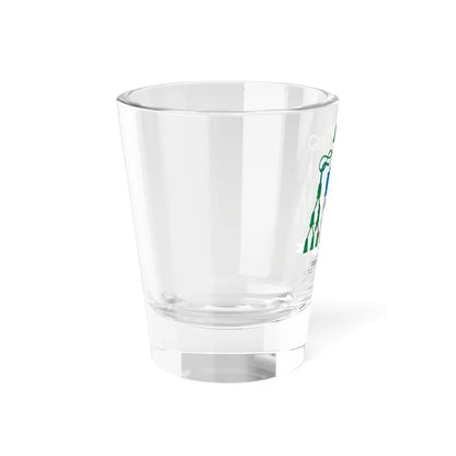 Escudo de Abilio Martínez Varea (Spain) (Coat of Arms) Shot Glass 1.5oz - Go Mug Yourself