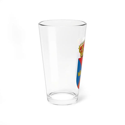 Escudo de Abusejo (Spain) (Coat of Arms) Pint Glass 16oz - Go Mug Yourself