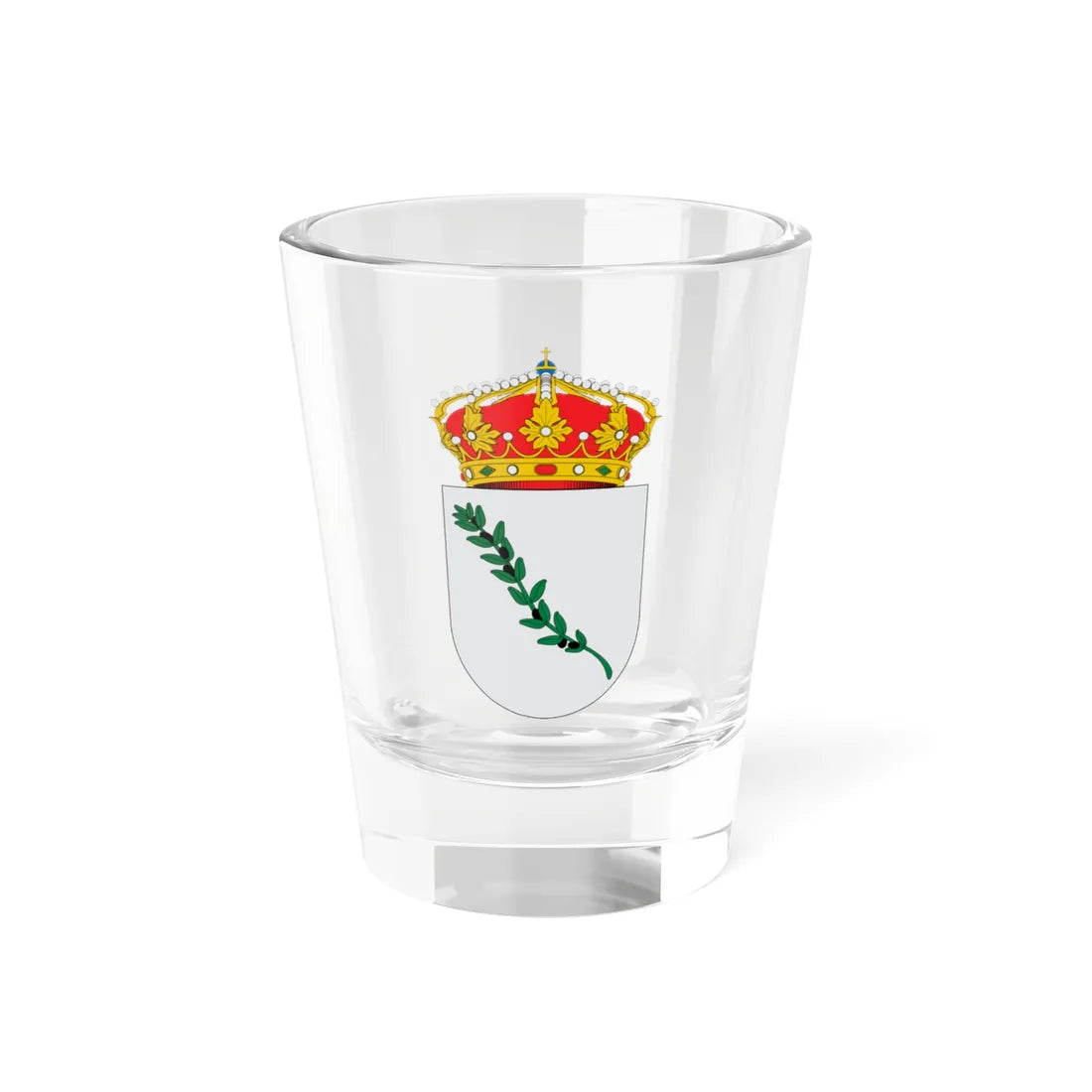 Escudo de Aceituna (Spain) (Coat of Arms) Shot Glass 1.5oz 1.5oz - Go Mug Yourself