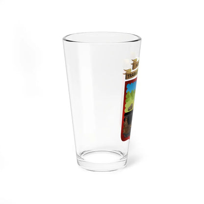 Escudo de Acevedo Huila (Colombia) (Coat of Arms) Pint Glass 16oz - Go Mug Yourself