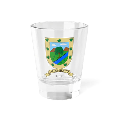 Escudo de Acámbaro Guanajuato México (Mexico) (Coat of Arms) Shot Glass 1.5oz 1.5oz - Go Mug Yourself