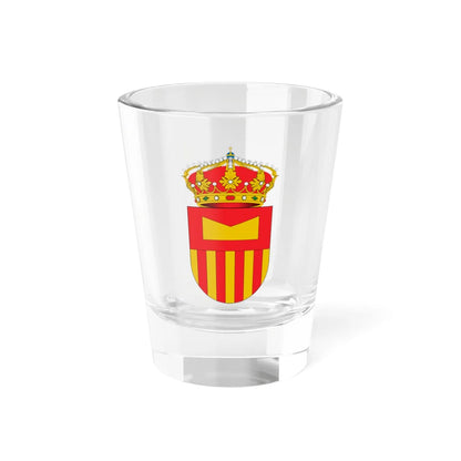 Escudo de Adahuesca (Spain) (Coat of Arms) Shot Glass 1.5oz 1.5oz - Go Mug Yourself