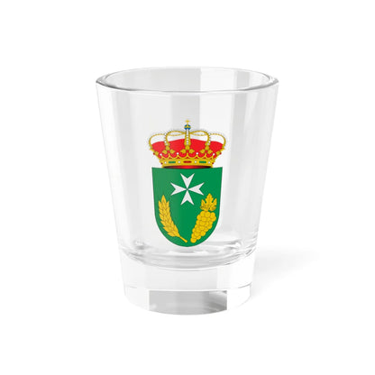 Escudo de Adalia Valladolid (Spain) (Coat of Arms) Shot Glass 1.5oz - Go Mug Yourself