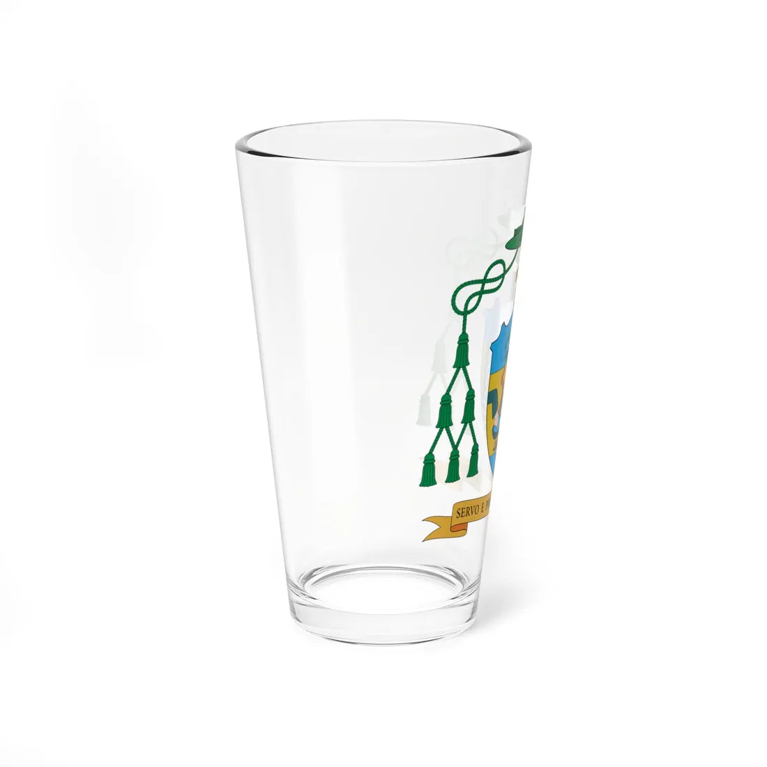 Escudo de Adilson Pedro Busin (Spain) (Coat of Arms) Pint Glass 16oz - Go Mug Yourself
