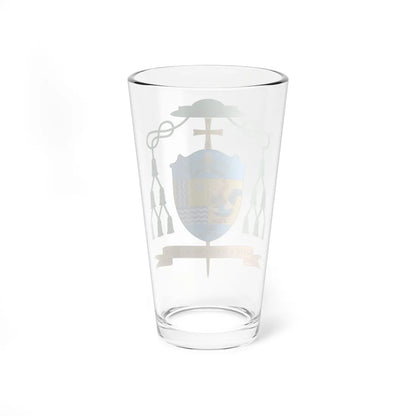 Escudo de Adilson Pedro Busin (Spain) (Coat of Arms) Pint Glass 16oz - Go Mug Yourself
