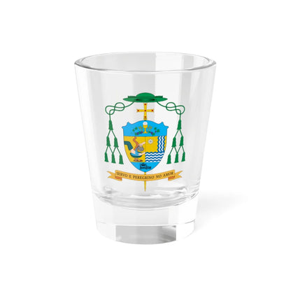 Escudo de Adilson Pedro Busin (Spain) (Coat of Arms) Shot Glass 1.5oz 1.5oz - Go Mug Yourself