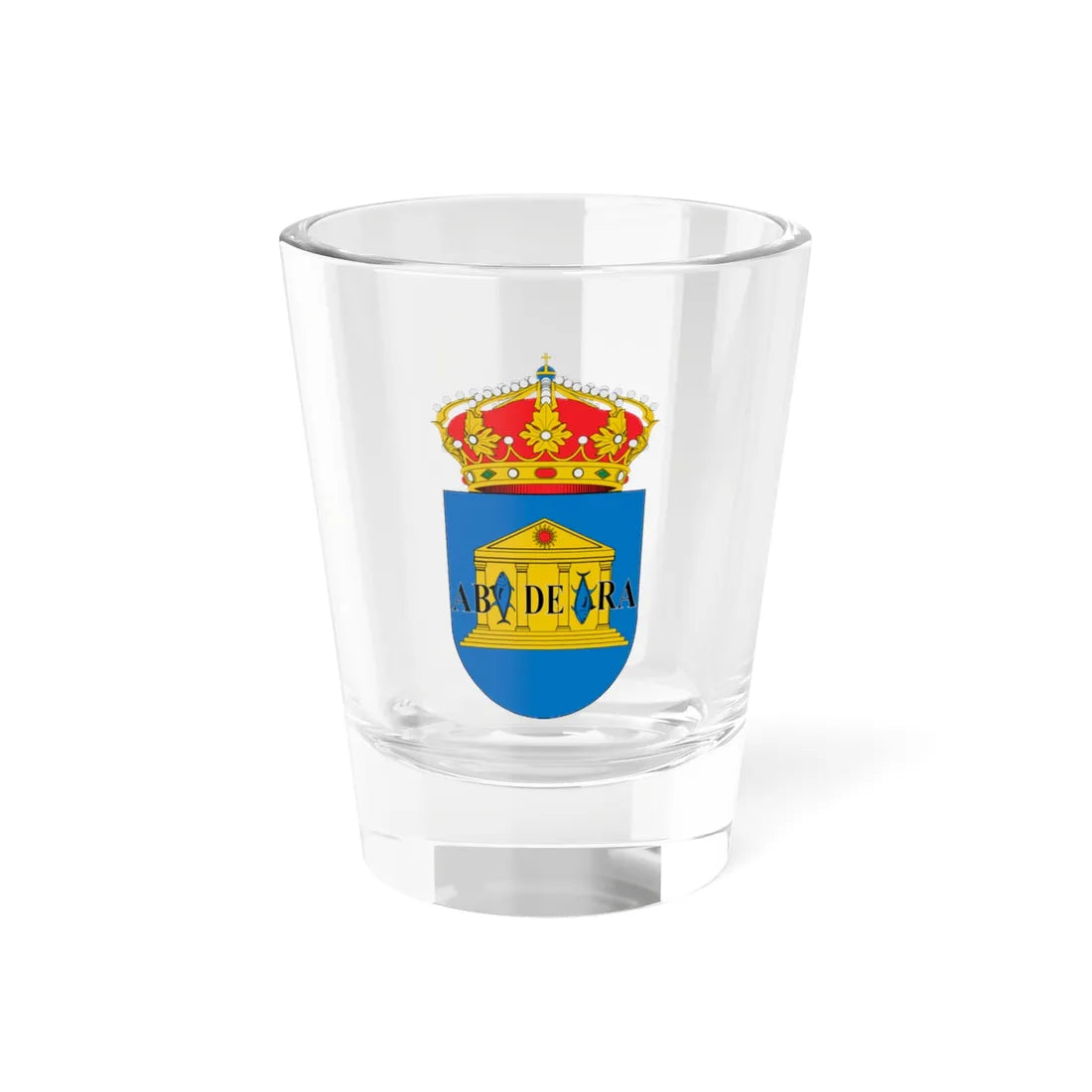 Escudo de Adra (Spain) (Coat of Arms) Shot Glass 1.5oz 1.5oz - Go Mug Yourself