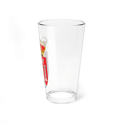 Escudo de Adrada de Haza Burgos (Spain) (Coat of Arms) Pint Glass 16oz - Go Mug Yourself
